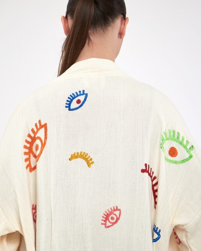 Colorful Little Eyes Kimono Colorful Little Eyes Kimono