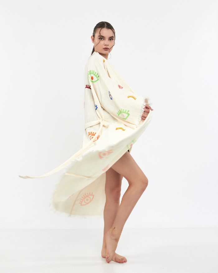 Colorful Little Eyes Kimono Colorful Little Eyes Kimono