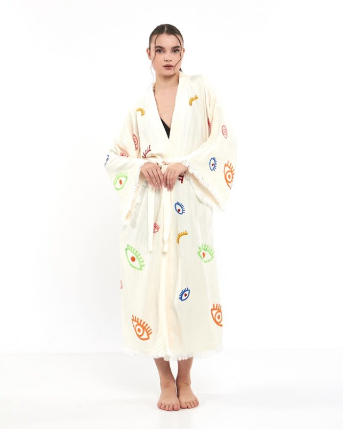 Colorful Little Eyes Kimono Colorful Little Eyes Kimono