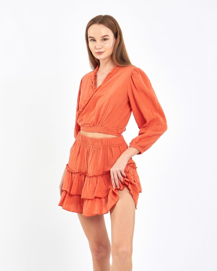 Crop Skirted Suit Kitten Crop Skirted Suit Kitten