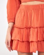 Crop Skirted Suit Kitten