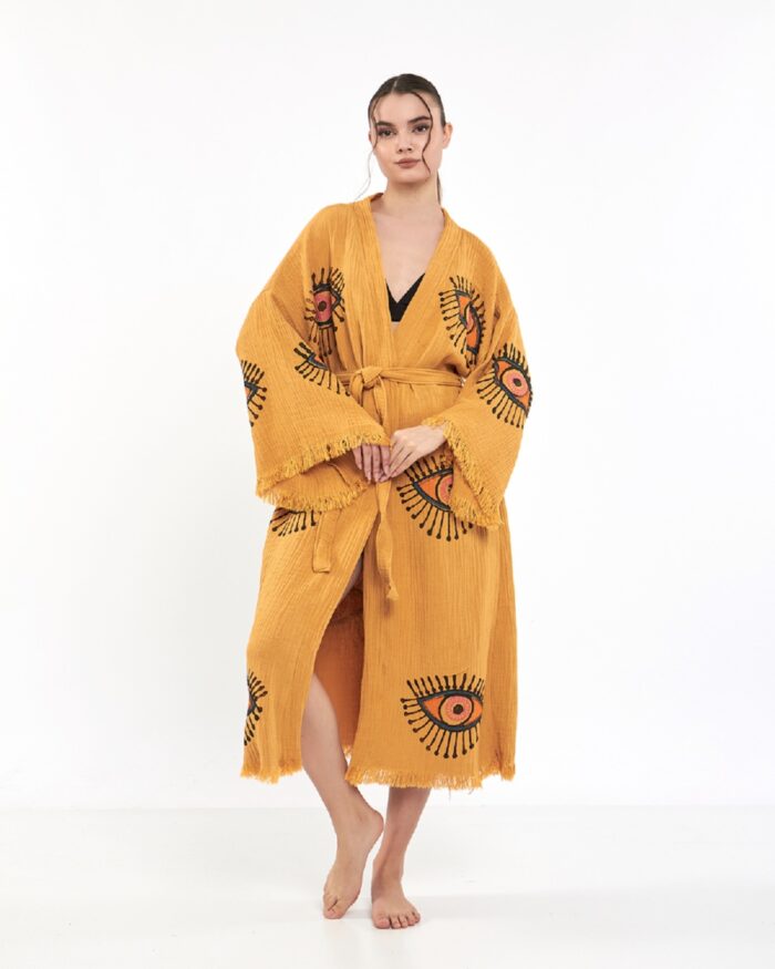 كيمونو العين الخردل