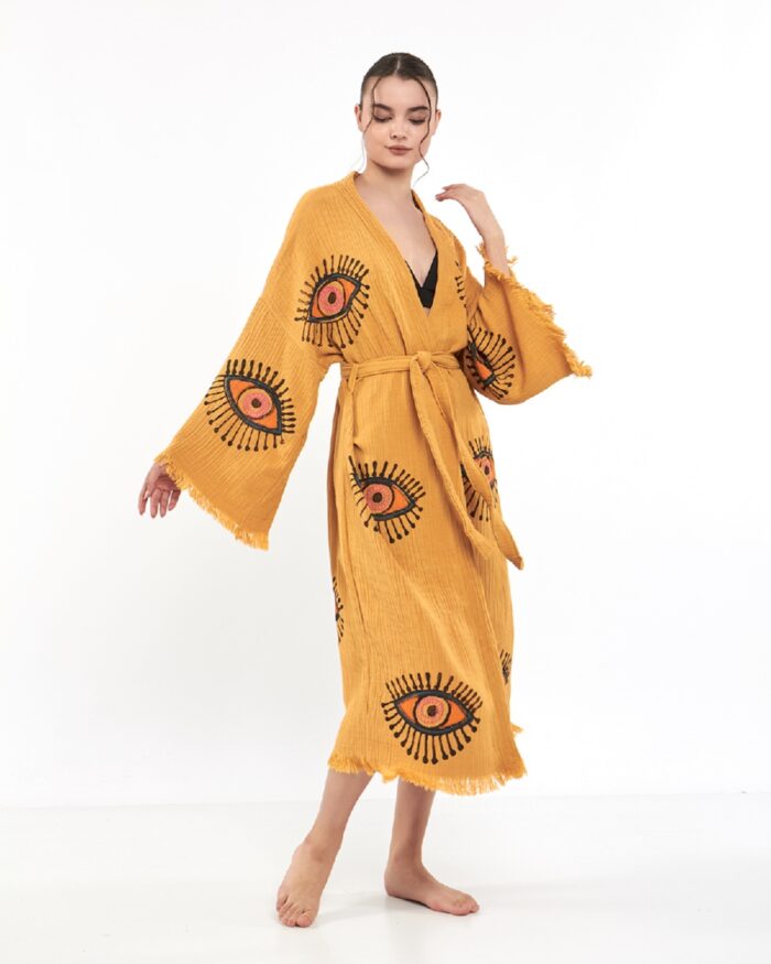 كيمونو العين الخردل