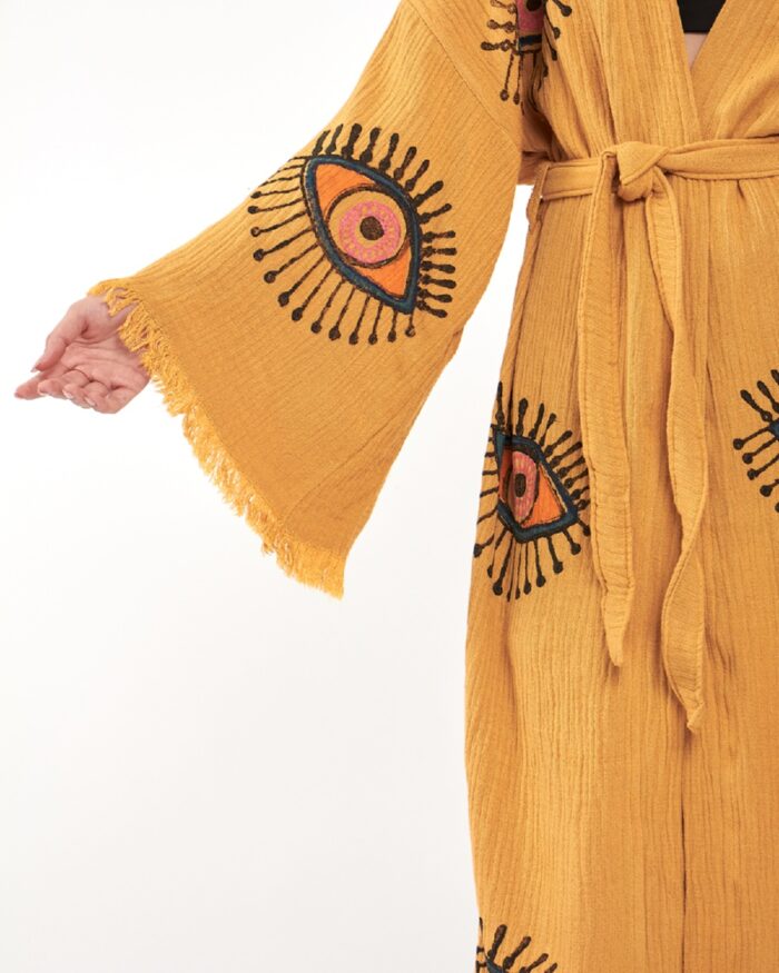 كيمونو العين الخردل