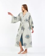 Jakarlı Blue Eye Kimono