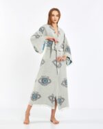 Jakarlı Blue Eye Kimono