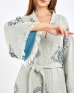 Jakarlı Blue Eye Kimono