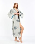 Jakarlı Blue Eye Kimono