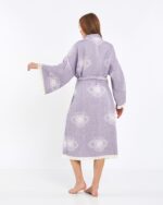 Jakarlı Eye Lila Kimono