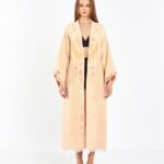 Jacquard Moon Eye Melon Kimono
