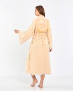 Jakarlı Moon Eye Kavuniçi Kimono