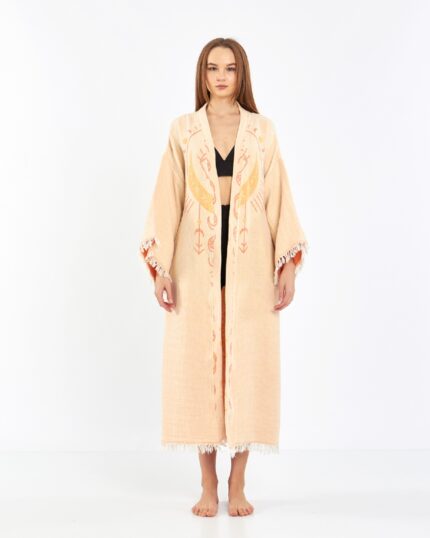 Jacquard Mondauge Melone Kimono