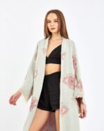 Jakarlı Red Eye Kimono