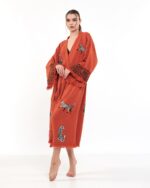 Leopard Kiremit Kimono