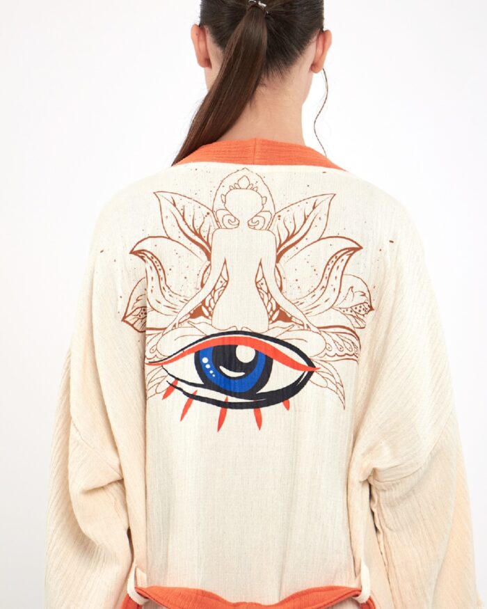 Lotus Chakra Eye Kimono Lotus Chakra Eye Kimono