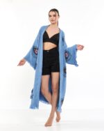 Orange Eye Blue Kimono