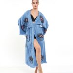 Orange Eye Blue Kimono