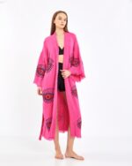 Orange Eye Pembe Kimono