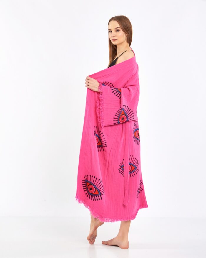 Orange Eye Pembe Kimono Orange Eye Pembe Kimono