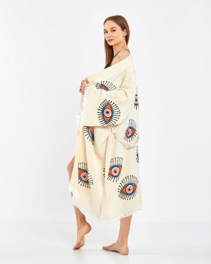 Orange Eye Langer Kimono Orange Eye Langer Kimono