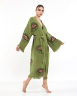 Orange Eye Yeşil Kimono