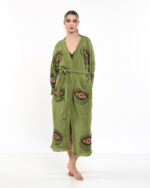 Orange Eye Yeşil Kimono