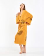Palm Senfgelber Kimono