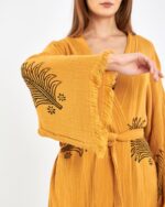 Palm Senfgelber Kimono