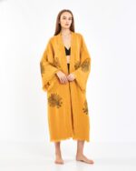 Palm Senfgelber Kimono