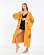 Palm Senfgelber Kimono