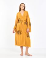 Palm Senfgelber Kimono