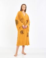 Palm Senfgelber Kimono