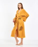 Palm Senfgelber Kimono
