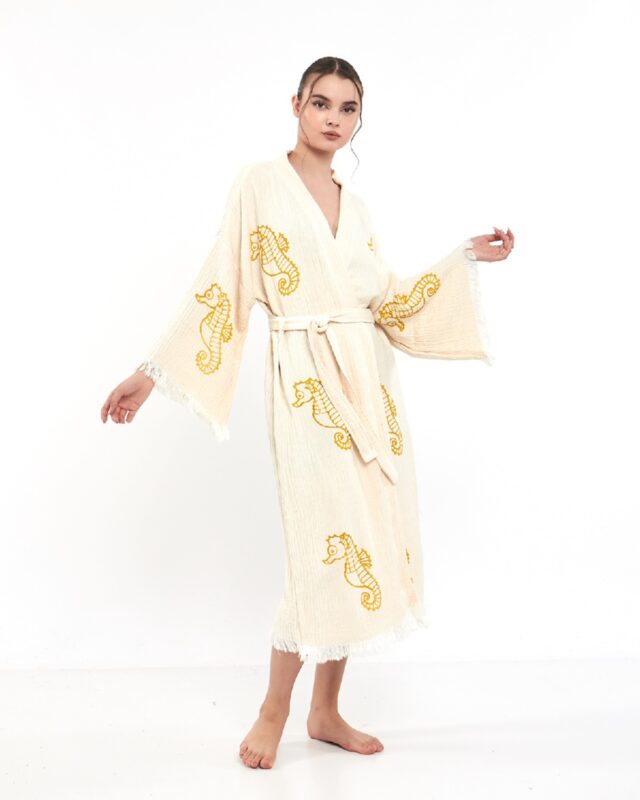 Seepferdchen-Kimono
