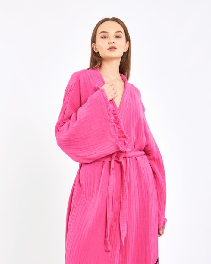 Peacock Pink Kimono Peacock Pink Kimono