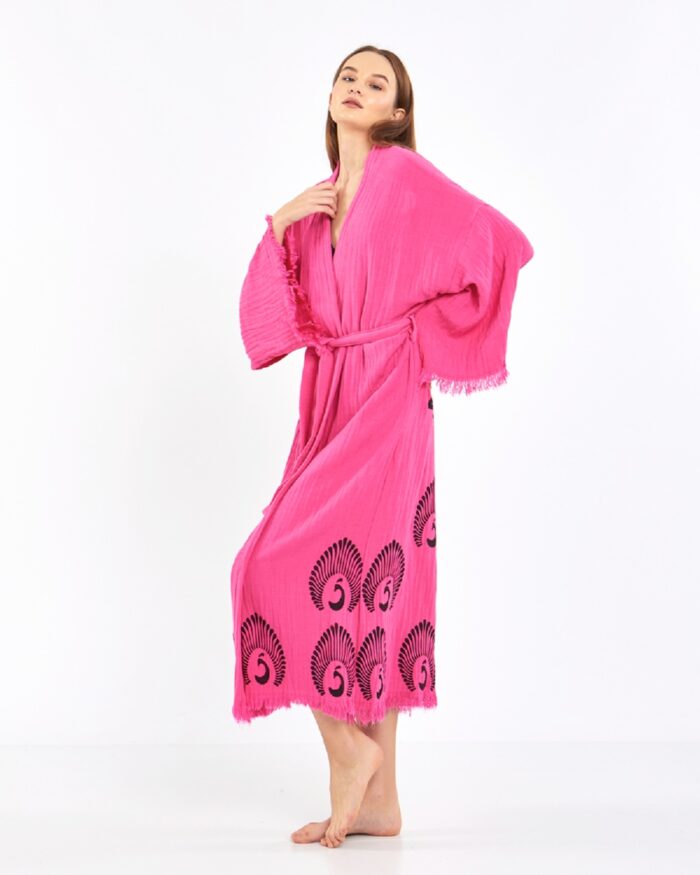 Peacock Pink Kimono Peacock Pink Kimono