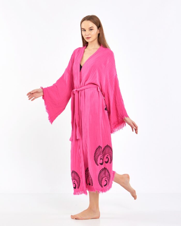 Peacock Pink Kimono Peacock Pink Kimono