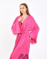 Peacock Pink Kimono