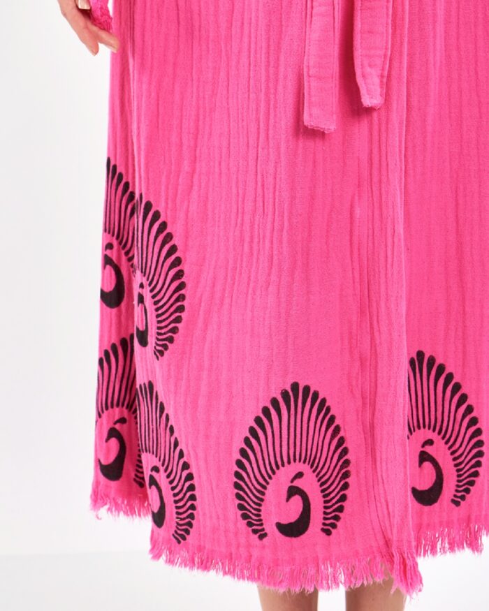 Peacock Pink Kimono Peacock Pink Kimono