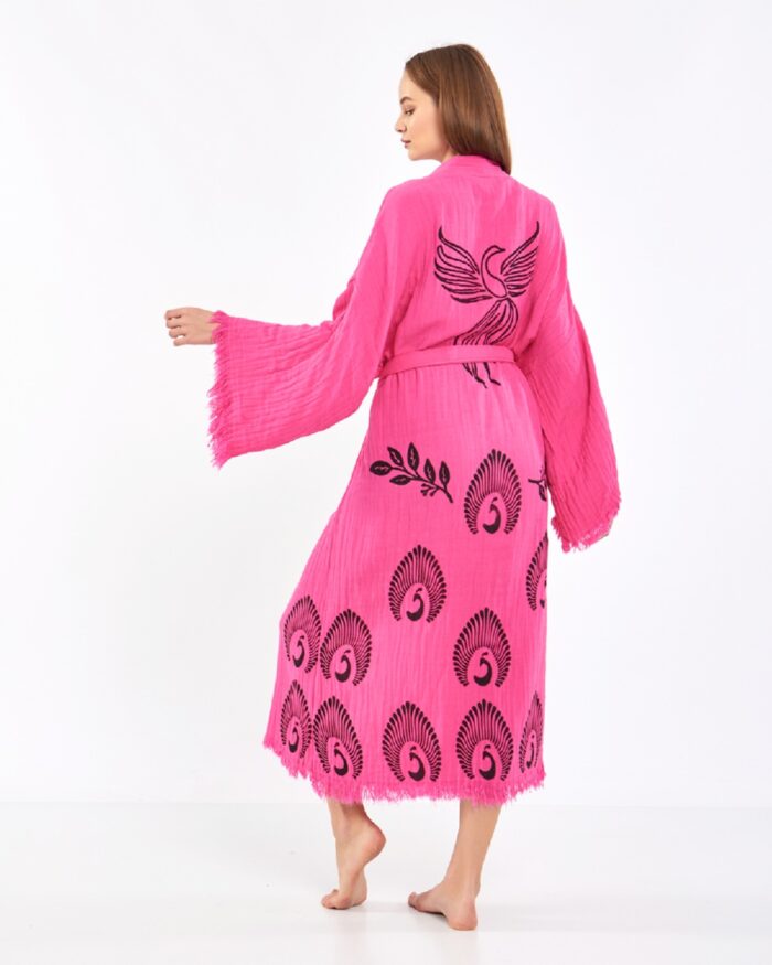 Peacock Pink Kimono Peacock Pink Kimono