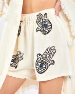 Tılsım Şortlu Takım Kimono