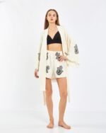 Tılsım Şortlu Takım Kimono