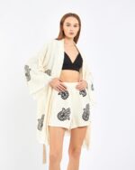 Tılsım Şortlu Takım Kimono