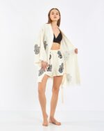 Tılsım Şortlu Takım Kimono