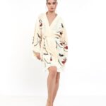 Woman Face Mini Kimono