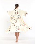 Woman Face Tall Kimono