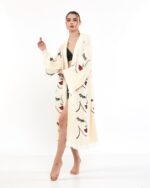 Woman Face Tall Kimono
