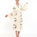 Woman Face Tall Kimono