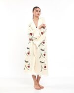 Woman Face Tall Kimono