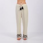 Hitit Desenli Müslin Pantolon